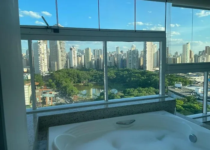 1 Qts.| 2 Hosp. | Jacuzzi Na Varanda | Linda Vista
